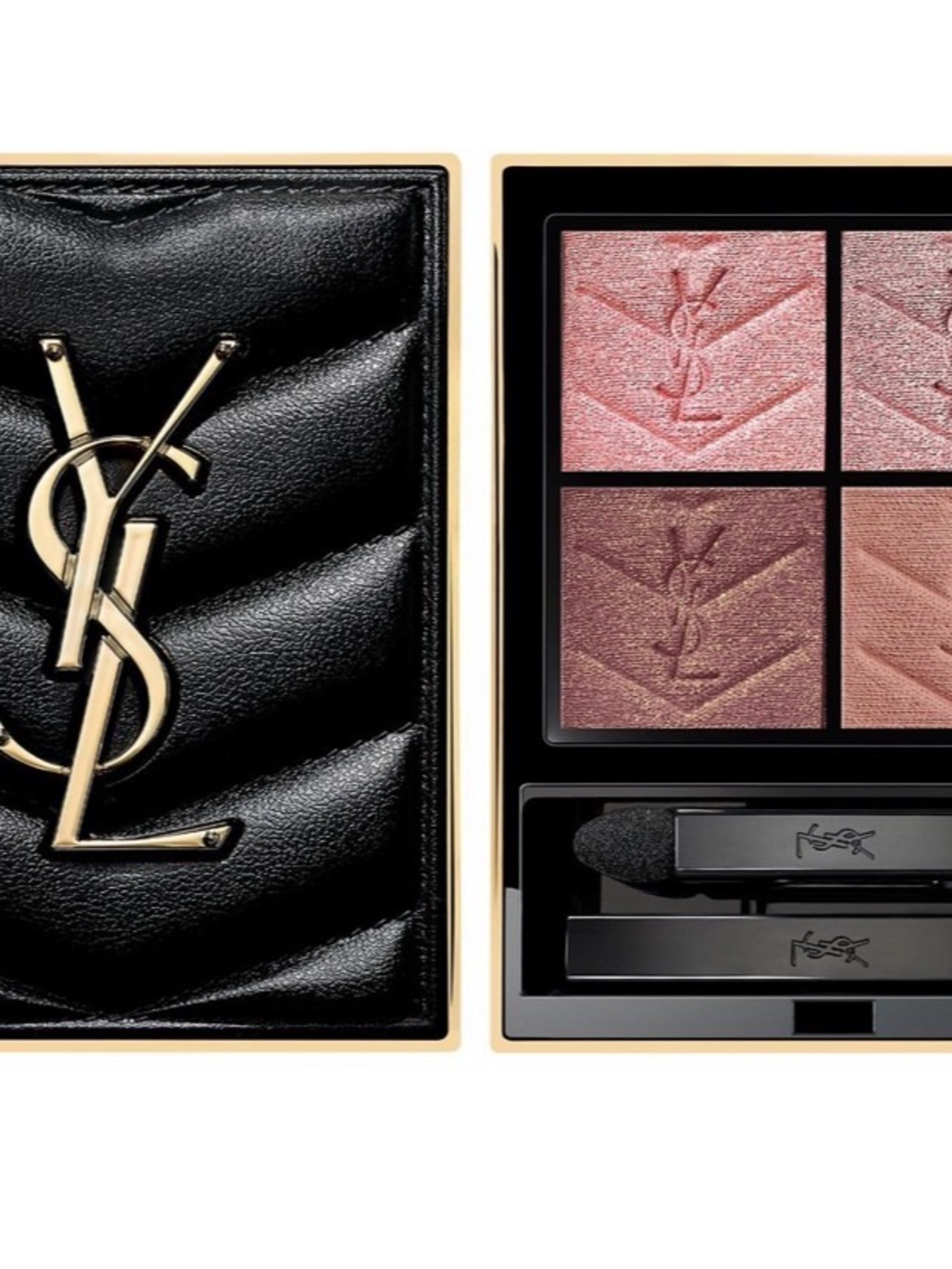 Yves Saint Laurent Shimmer Quad in Pink, Mauve & Rose Gold SHADE BABYLONE ROSES